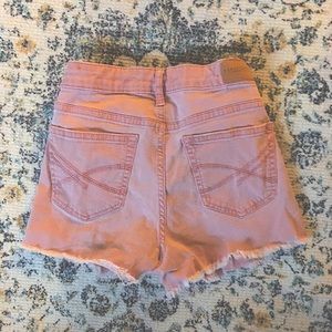 Pink high waisted Aeropostale shorts